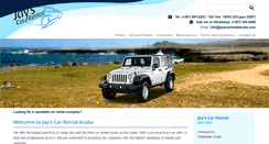 Desktop Screenshot of jayscarrentalaruba.com